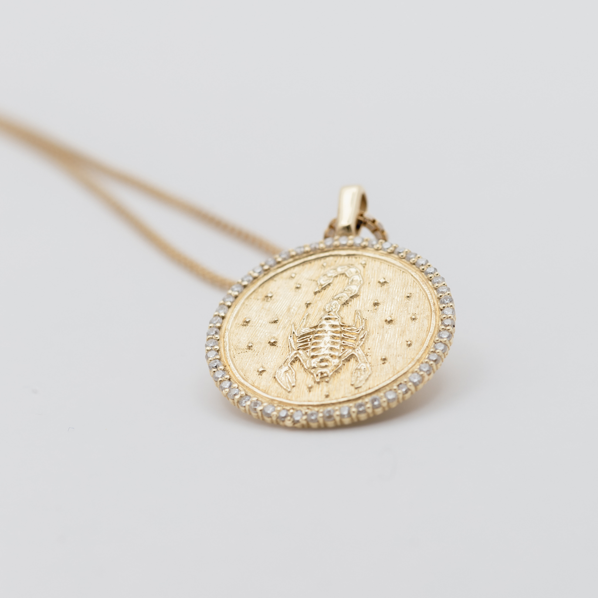 Horoscope Diamond pendant