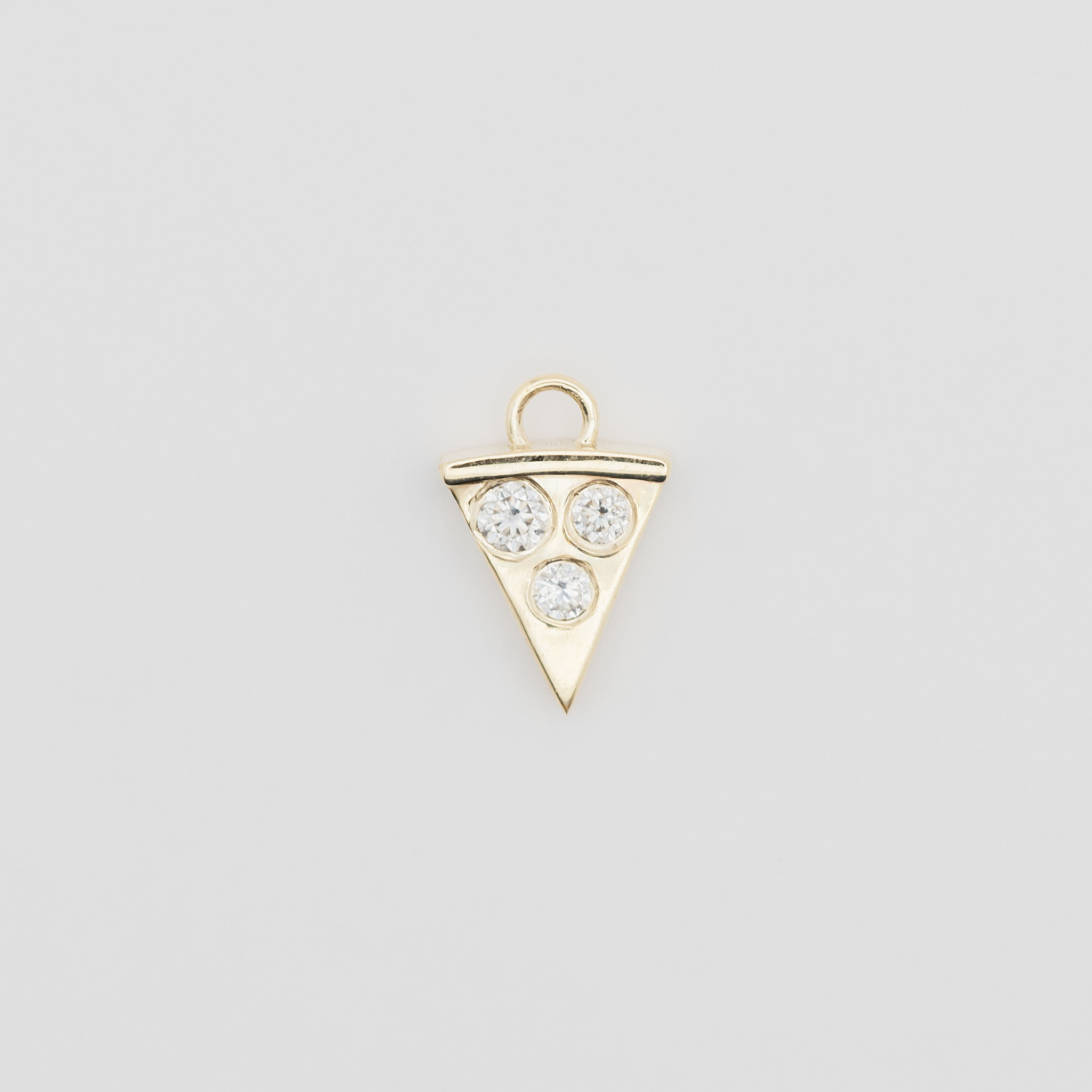 Pizza slice charm